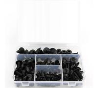 Kit Complet De Boulons De Carénage Pour Moto Pour Ninja ZX10R ZX-10R 2011 - 2017 2018, Vis, Clips De Carénage, Écrou En Acier Boîte outils(Noir)