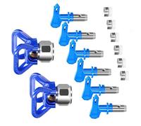Kit complet de buses de pulvérisation Airless pour une application précise et uniforme de peinture sur différentes surfaces et matériaux