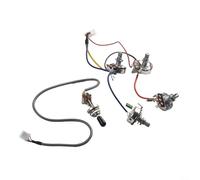 Kit complet de câblage pré-câblé pour EPI pour guitares électriques SG LP avec pots de 500 K composants de qualité professionnelle