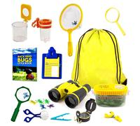 Kit Complet De Capture D'Insectes Pour Enfants, 20 Pièces, Jouets Plein Air, Explorateur