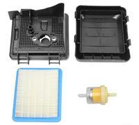 Kit complet de couvercle de filtre à air compatible avec Honda pour tondeuse à gazon Gcv160 Gc160 Gcv135 Hrx217k1 Hrb217 Pièces de moteur de tondeuse à gazon remplace 17220-zm0-030 17231-z0l-040