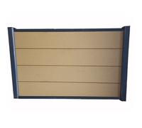 Kit complet de départ-fin clôture 1,50 - L: 150 cm - E: 5 cm - Beige clair