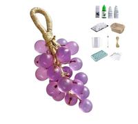 Kit complet de fabrication de savon au raisin, fournitures de fabrication de savon au raisin, faites vos propres savons pour adultes, moule pour la fabrication de savon fait à la main (sans savon)