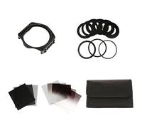 Kit complet de filtres ND 2 4 8 16 pour support Cokin P + 9 bagues d'adaptation 58 mm
