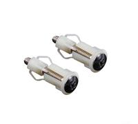 Kit complet de fixation pour siège de toilette avec vis, écrou, couvercle conçu pour l'installation de trous aveugles et fiable