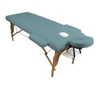 Kit complet de housses pour table de massage - Éponge - Bleu pastel - Vivezen Bleu pastel G