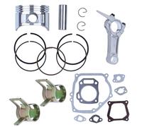 Kit complet de joint de moteur à pédalier 68 mm pour GX160 5,5HP Générateur de moteur à gaz 13101-ZF7-010