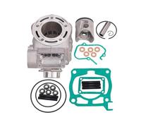 Kit Complet de Joints de Culasse + Bloc-cylindres + Pistons + Segments + Culasse for Moto YZ125 2006-2022 (diamètre du Cylindre : 54 mm)(Cylinder Kit)