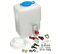 Kit complet de lave-glace 1,8 l 12 V | Répare instantanément les fuites de pulvérisation faible, pour restaurer une visibilité claire, système complet 12 V
