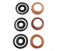 Kit complet de manchon de pompe et de bague d'étanchéité de type 75 3 manchons en cuir et 6 joints toriques pour applications de jardin et de parc