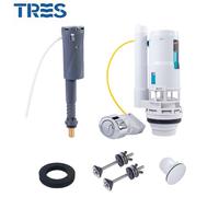 Kit complet de mécanisme de remplissage du réservoir de toilettes - TRES 25477091