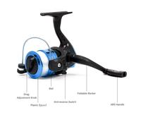 Kit Complet De Moulinet De Canne à PêChe Ultra LéGer Avec 2 Cannes à PêChe TéLescopiques De 2,1 M, Moulinets à Filature, Leurres De PêChe, Crochets, Accessoires, Sac De PêChe