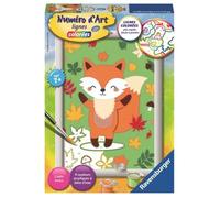 Kit complet de Peinture au numéro - Petit format - Renard - Ravensburger - Pour enfants dès 7 ans
