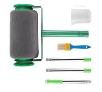 Kit complet de peinture comprenant des tiges réglables et des housses amovibles pour projets d'intérieur et de peinture à la maison