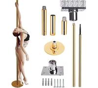 Kit Complet de Pole Dance pour débutants et Professionnels, Barre de Pole Dance rotative de 45 mm