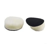 Kit complet de polissage 5 pièces pour tampons de polissage de 5,1 cm avec tampon arrière et tige de connexion pour polisseuse de voiture Convient pour plusieurs surfaces