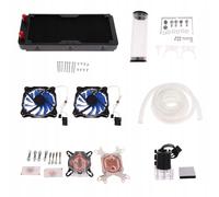 Kit complet de pompe de refroidissement par eau pour CPU et GPU (240 mm)