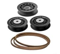 Kit complet de poulie et courroie pour tondeuse à gazon compatible avec les modèles populaires Processus d'installation simple