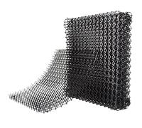 Kit complet de prévention des chats pour dissuader les chats avec notre anti-épine de chat 12 pièces en plastique solide pour une préservation complète des meubles, lits et sols Cat DtW177 (noir,