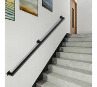 Kit complet de rampe matteRailing pour intérieur/extérieur, montage mural, support de repose-pieds facile à installer (1,5 m)