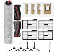 Kit complet de rechange pour aspirateur robot Eufy E28 et E25, contient une brosse principale, des brosses latérales, des serpillères roulantes, des filtres HEPA et des sacs à poussière, 1 lot
