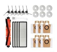 Kit complet de rechange pour aspirateur robot Xiaomi 5 PRO OV21CN Filtre HEPA Brosses latérales serpillères et sacs à poussière pour une capture efficace de la saleté (B)