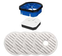 Kit complet de rechange pour filtres en éponge, couvercle de réservoir et chiffons de nettoyage pour aspirateur Bissell SpinWave+