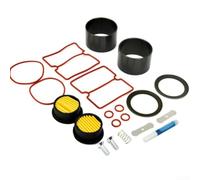 Kit complet de réparation de compresseur d'air 20 pièces pour unités silencieuses sans huile de 550 W à 1500 W avec joints de cylindre pour segments de piston et éléments filtrants pour usage