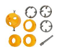 Kit complet de réparation de conduites d ' eau pour fabricant de filetage de tuyau, comprenant une matrice de filetage pour une installation simple et précise, un ensemble de matrices et de robinets