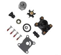 Kit complet de réparation de turbine pour 8-15HP pour moteurs marins EVINRUDE, efficacité de refroidissement du débit d'eau, matériaux robustes pour une utilisation en eau salée