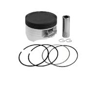 Kit complet de segments de piston 85 mm 85,25 mm 85,5 mm 86 mm 86,5 mm Taille d'alésage de cylindre compatible avec les pièces de moto automobile XR400R TRX400EX XR 400(Piston Kit 85.25mm)