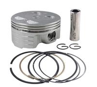 Kit Complet de Segments de Piston, Taille d'alésage de 62mm, Compatible avec Le Cylindre de Moto STD LC135 135