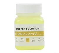 Kit complet de solutions d'étalonnage du pH pour pH-mètres avec flacons de 50 ml pour des lectures cohérentes et précises (ORP222mv)