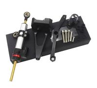Kit complet de support de montage pour amortisseur de direction, compatible avec YAMAHA MT-09 2013, 2014, 2015, 2016 et 2017 Amortisseur de Direction Stabilisateur de Directio(A)