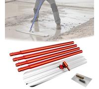 Kit complet de talocheuse pour béton(type«Bull Float») Red-100x20cm/39x8in
