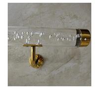 Kit complet de tapis d'escalier antidérapants en acrylique transparent de 3,8 m pour murs intérieurs, solution de sécurité pour escaliers, installation facile, protection durable