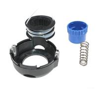 Kit complet de tête de débroussailleuse pour débroussailleuse électrique 115il, 136lic 520irx, comprend des retenues de ligne de bobine, un couvercle à ressort pour l'entretien de la pelouse