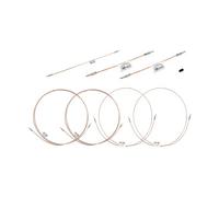 Kit complet de tuyaux de frein pour 2CV à freins avant à tambours