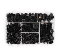 Kit Complet De Vis De Boulon De Carénage Personnalisé, Accessoire De Moto, Kit Complet De Carrosserie Pour Z650 Z750 Z800 Z900 Z1000 M6 Boîte outils(Noir)