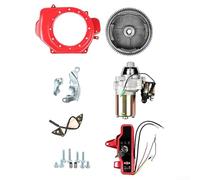 Kit complet de volant d'inertie électrique avec démarreur et bobine de charge pour Honda GX160 pour moteurs GX200 168F 170F 7.5HP avec couvercle de ventilateur, boîtier de commutation, carte de