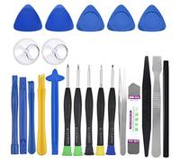 Kit Complet d'outils, 22 en 1 Kit Reparation Smartphone, Professionnel Jeu de Tournevis de Précision, Kit d'outils d'ouverture de Téléphone Compatible avec Réparation d'appareils électroniques