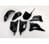 Kit complet en plastique carène noir ovni kawasaki Kx 85 Kakit222@001