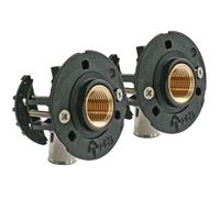 Kit complet fixation Robinetterie Bain Douche- PER Ø16 - Raccord à sertir F15/21