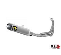 Kit Complet Indy Race Arrow Titane Avec Coude Carby Kawasaki Z 650 2021-2023