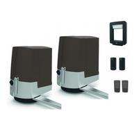 Kit complet motorisation à bras articulés 24V CAME pour portails battants 2m - 001UOPB1000