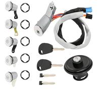 Kit Complet Neiman Antivol de Direction pour Ber-lin-go I Phase 2 & Partner I Phase 2 (2002-2008) - Inclut 5 Barillets, Bouchon Carburant, 2 Clés et 2 Lames (Réf. OE 4162CF/4162CH)