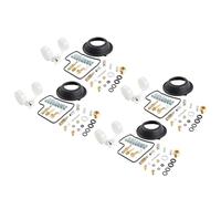 Kit Complet pièces Rechange réparation carb Kit De Réparation Carburateur 4 Ensembles, Diaphragme Flotteur Diaphragme Vide pour V45 Magna 700 VF750S VF750F.