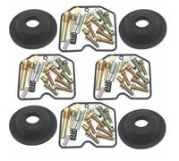 Kit Complet pièces Rechange réparation carb Kit De Réparation Carburateur Moto pour Kawasaki pour Zephyr pour ZR550-B1 (1990-1993), Joint Soupape Membrane Aiguille Flotteur