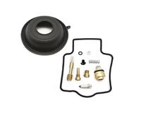 Kit Complet pièces Rechange réparation carb Kit De Réparation Carburateur Moto pour Kawasaki, pour ZX1100 C1-C4, pour ZZR1100 D1-D5, ZZR, Joint Pointeau, Vis d'air(Couleur1)