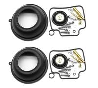 Kit Complet pièces Rechange réparation carb Kit De Réparation Carburateur Moto pour VT750C Shadow 750 Aero 2004-2008, Filtre Air avec Adaptateur Membrane Dépression